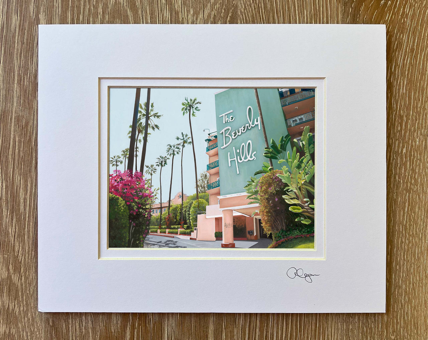5"x7” Matted Mini Los Angeles Prints