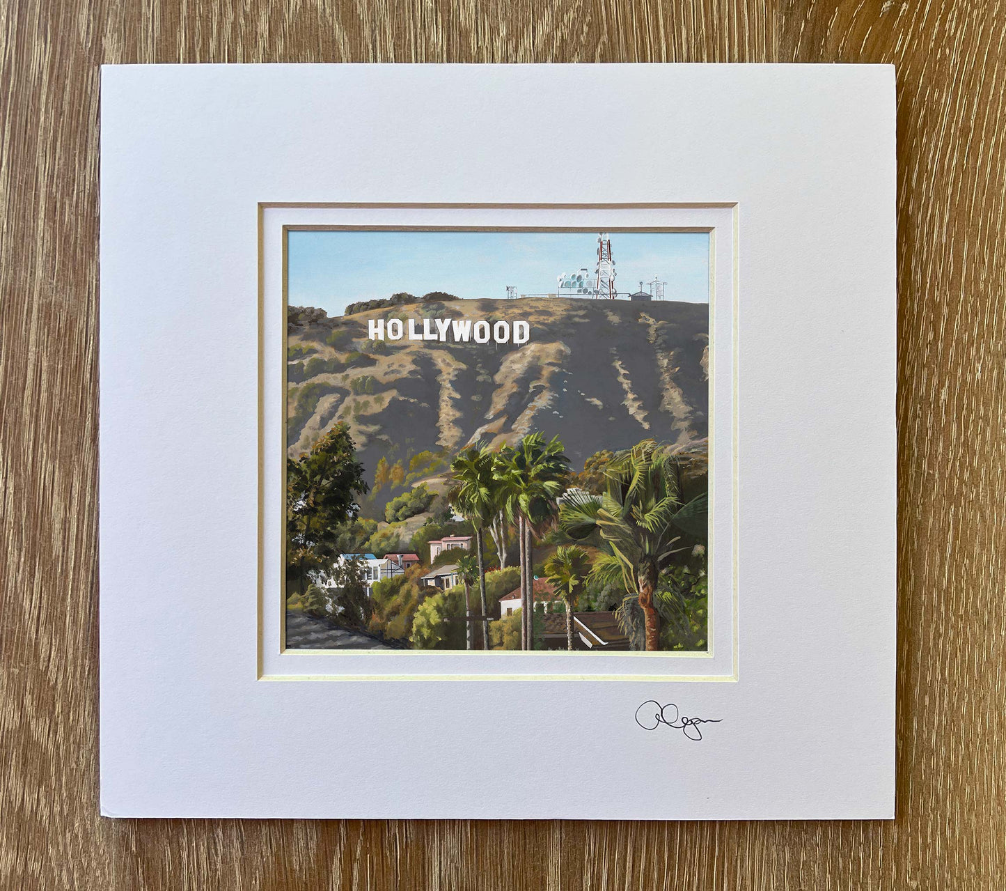 5"x7” Matted Mini Los Angeles Prints