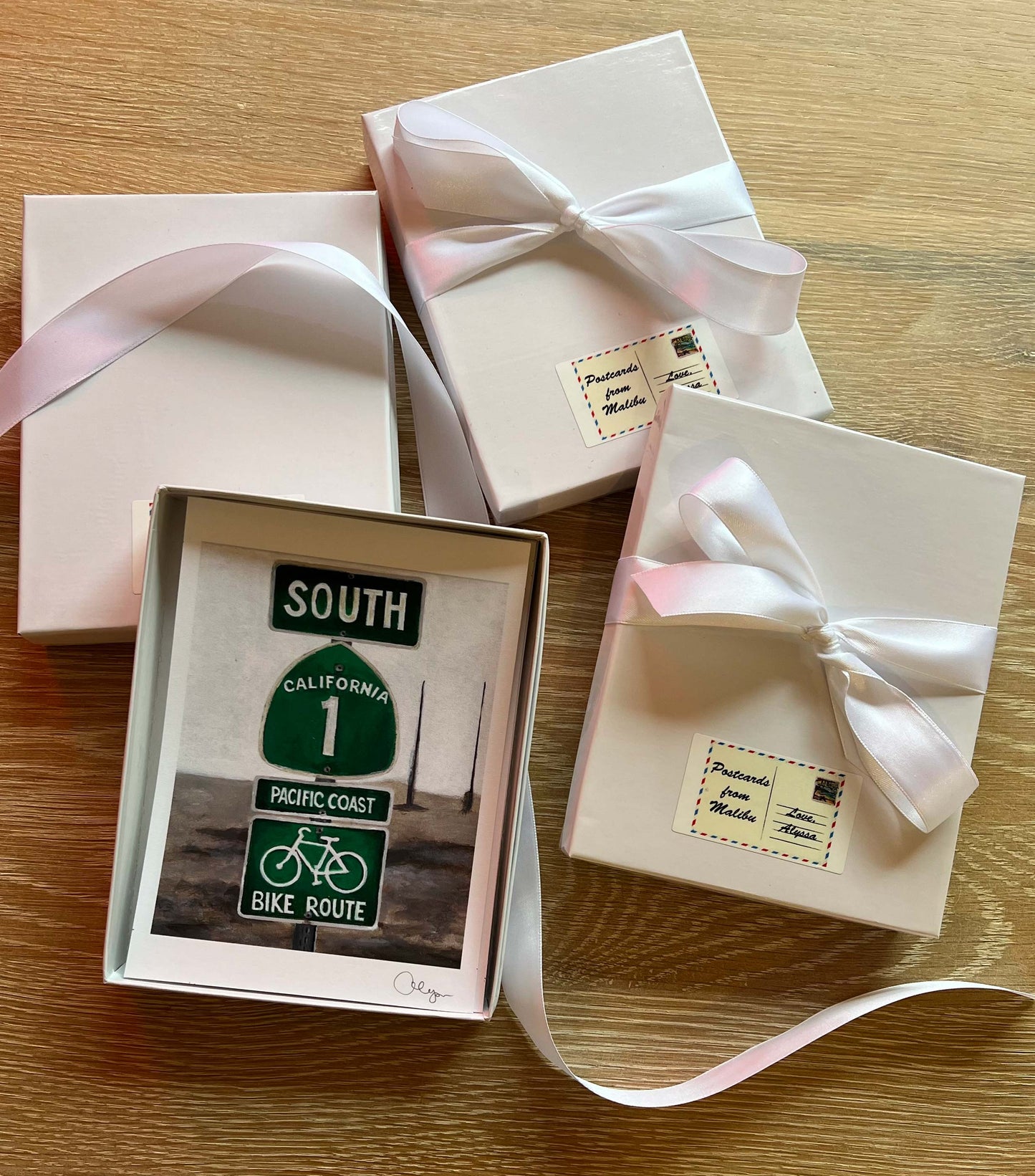 “Postcards From Malibu” Mini-Prints Box Set