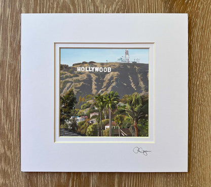 5"x7” Matted Mini Los Angeles Prints
