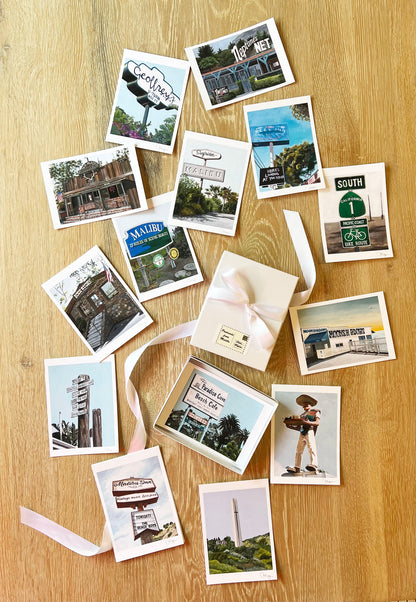 “Postcards From Malibu” Mini-Prints Box Set