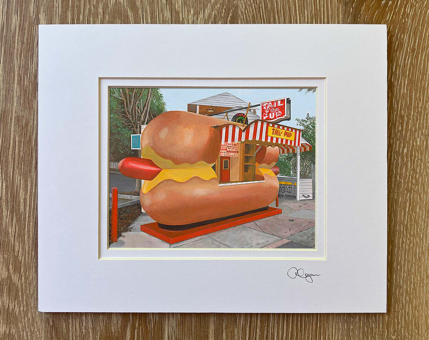 5"x7” Matted Mini Los Angeles Prints