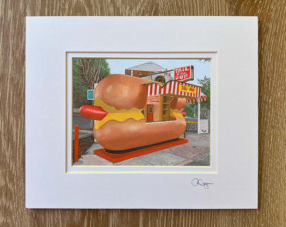 5"x7” Matted Mini Los Angeles Prints
