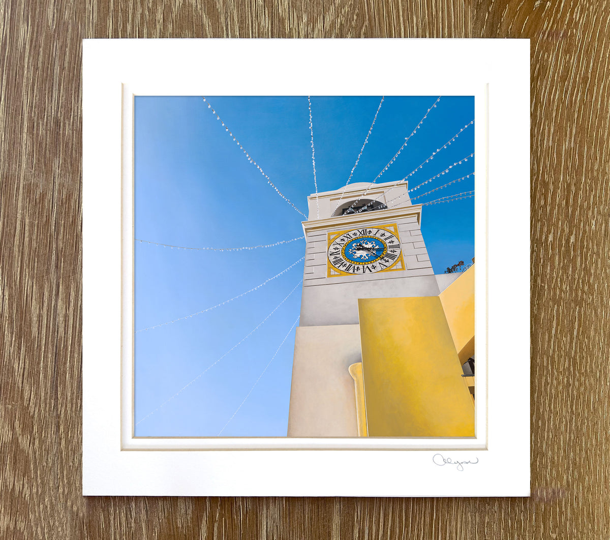 Matted Mini Capri Prints